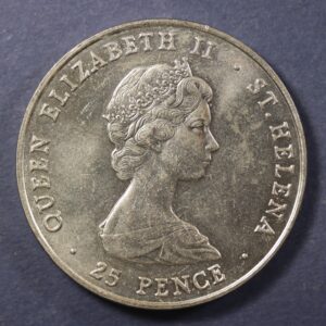 St. Helena 25 Pence 1980 GC1074