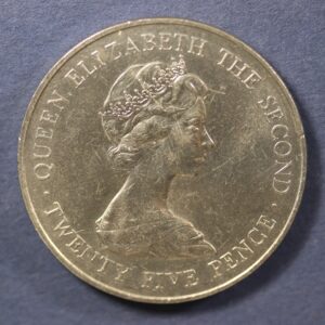 Bailiwick of Guernsey 25 Pence 1978 GC1076