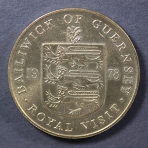 Alternative view of Bailiwick of Guernsey 25 Pence 1978 GC1076