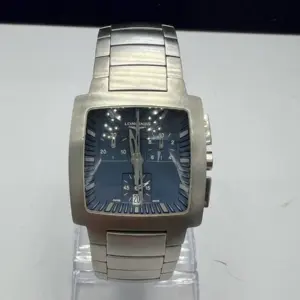 Longines Oposition L.3.628.4 34mm σαν καινούργιο, μπλε και ασημί