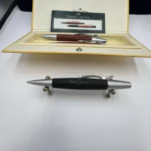 Alternative view of Σετ Faber Castell 2 στυλό και μολύβι σαν καινούργιο στο κουτί τους