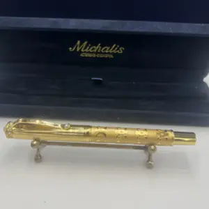 Πένα Michalis καινούργια στο κουτί από χρυσοχοείο