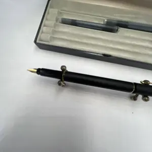Alternative view of Parker πένα μαύρη λάκα καινούργια στο κουτί της