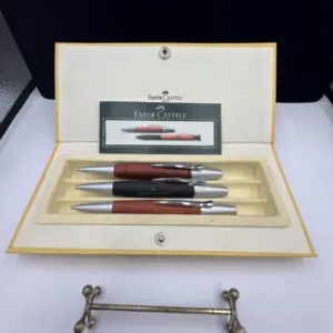 Σετ Faber Castell 2 στυλό και μολύβι σαν καινούργιο στο κουτί τους