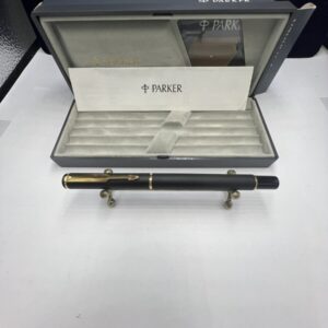 Alternative view of PARKER RIALTO MATTE BLACK στυλο καινούργιο στο κουτί του
