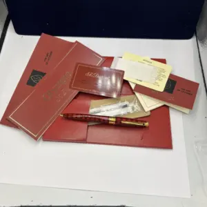 S.T. Dupont Ballpoint Vertigo της σειράς Olympio καινούργιο με δερμάτινο πουγγί
