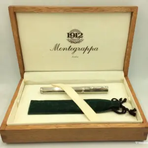 Πένα Montegrappa Reminiscence 925 ασήμι 18K χρυσό μύτη καινούργια