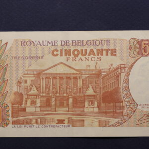 Alternative view of Belgium 50 Francs 1966 186189379 GB1161
