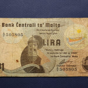 Malta 1 Lira 1979 A/2-505805 GB1166