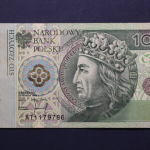 Poland 100 Zlotys 1994 AT1179786 GB1177