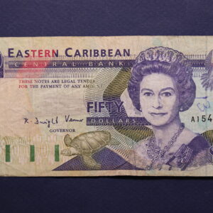 Caribbean 50 Dollars 1993 GB1179