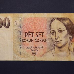Alternative view of Czech Republic 500 Korun 1997 GB1190