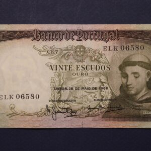 Portugal 20 Escudos 1964 ELK06580 GB1198