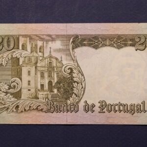 Alternative view of Portugal 20 Escudos 1964 ELK06580 GB1198