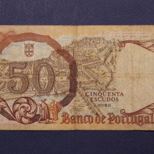 Alternative view of Portugal 50 Escudos 1964 BGJ50913 GB1199