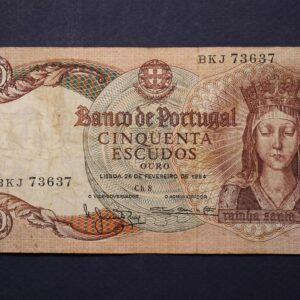 Portugal 50 Escudos 1964 BKJ73637 GB1202