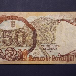 Alternative view of Portugal 50 Escudos 1964 BKJ73637 GB1202