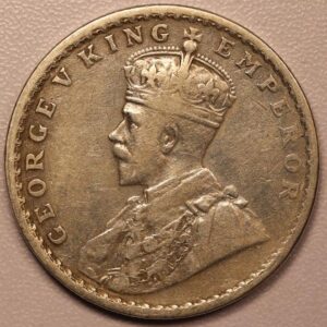 Alternative view of ONE RUPEE 1913