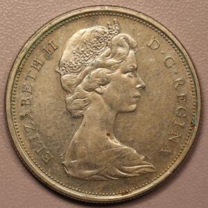 Alternative view of 50 CENTS 1966 CANADA