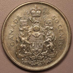 50 CENTS 1966 CANADA