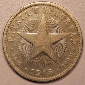 40 centavos 1915