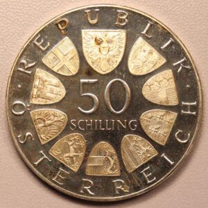 50 SHILLINGS 1974 PROOF