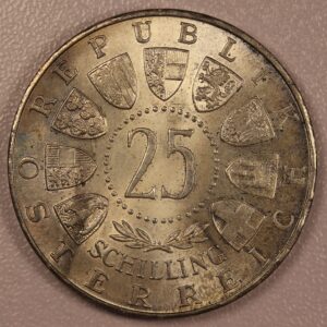 Alternative view of 25 Shillings 1956 GC1100