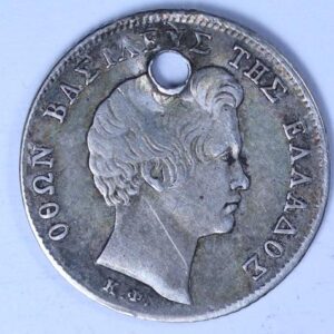 Alternative view of 1/4 ΔΡΑΧΜΗ 1833 ΤΡΥΠΙΟ GC1114