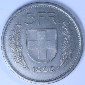 5 FRANCS 1980 GC1116
