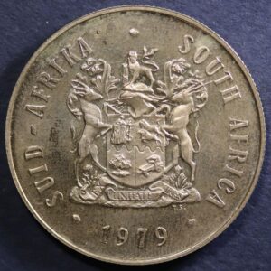 Alternative view of 1 RAND 1979 SOUTH AFRICA SILVER GC1130