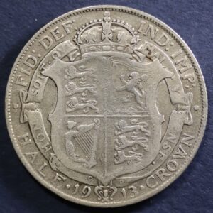 HALF CROWN 1913 SILVER GC1131