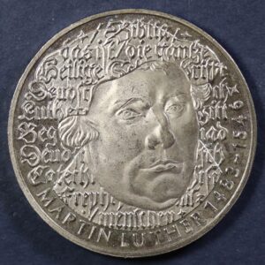 Alternative view of 5 MARK 1983 GERMANY MARTIN LOUTHER KING GC1155