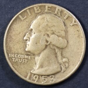 QUARTER 1953 SILVER GC1158
