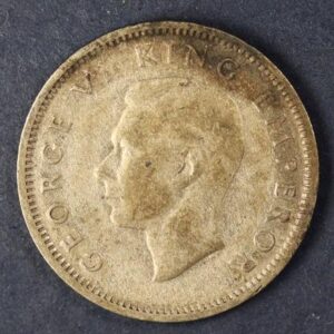Alternative view of 6 PENCE 1940 SILVER GC1171