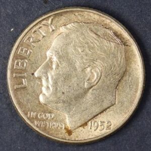 DIME 1952 SILVER GC1176