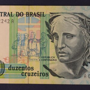 Brazil 200 Cruzeiros 1990 GB1214
