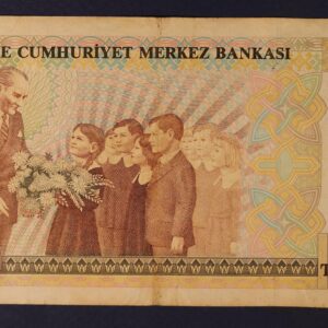Alternative view of Turkey 100000 Lirasi 1970 GB1215