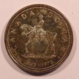 Alternative view of Canada 1 Dollar 1973