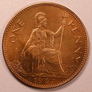 Alternative view of Great Britain 1 Penny 1967 GC1192