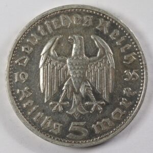 5 MARK 1935 SILVER GC1198