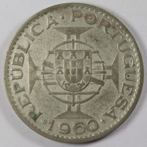 Alternative view of 20 ESCUDOS 1960 SILVER GC1199