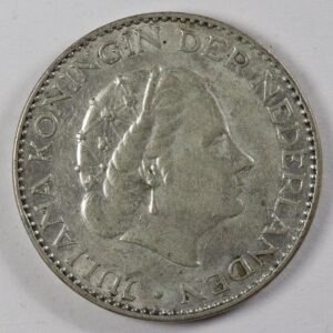 Alternative view of 1 GULDEN 1956 SILVER GC1200