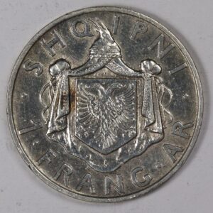 1 FRANC 1937 ALBANIA GC1213