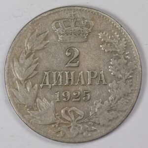 2 DINAR 1925 GC1218