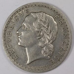 Alternative view of 5 FRANCS 1935 GC1219