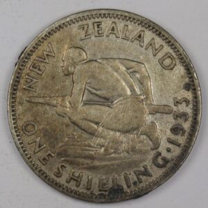 1 SHILLING 1933 SILVER GC1224