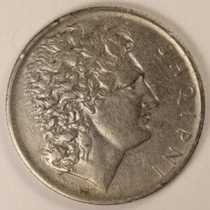 Alternative view of 1 LEK 1930 ALBANIA GC1247