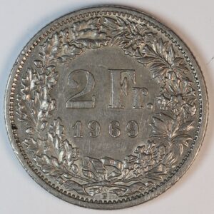 2 FRANCS 1969 GC1256