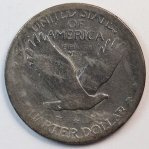 1 QUARTER DOLLAR USA 1916-1930 SILVER STANDING LIBERTY GC1259