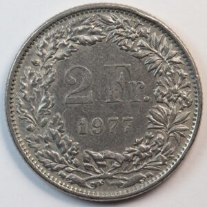 2 FRANCS 1977 GC1262